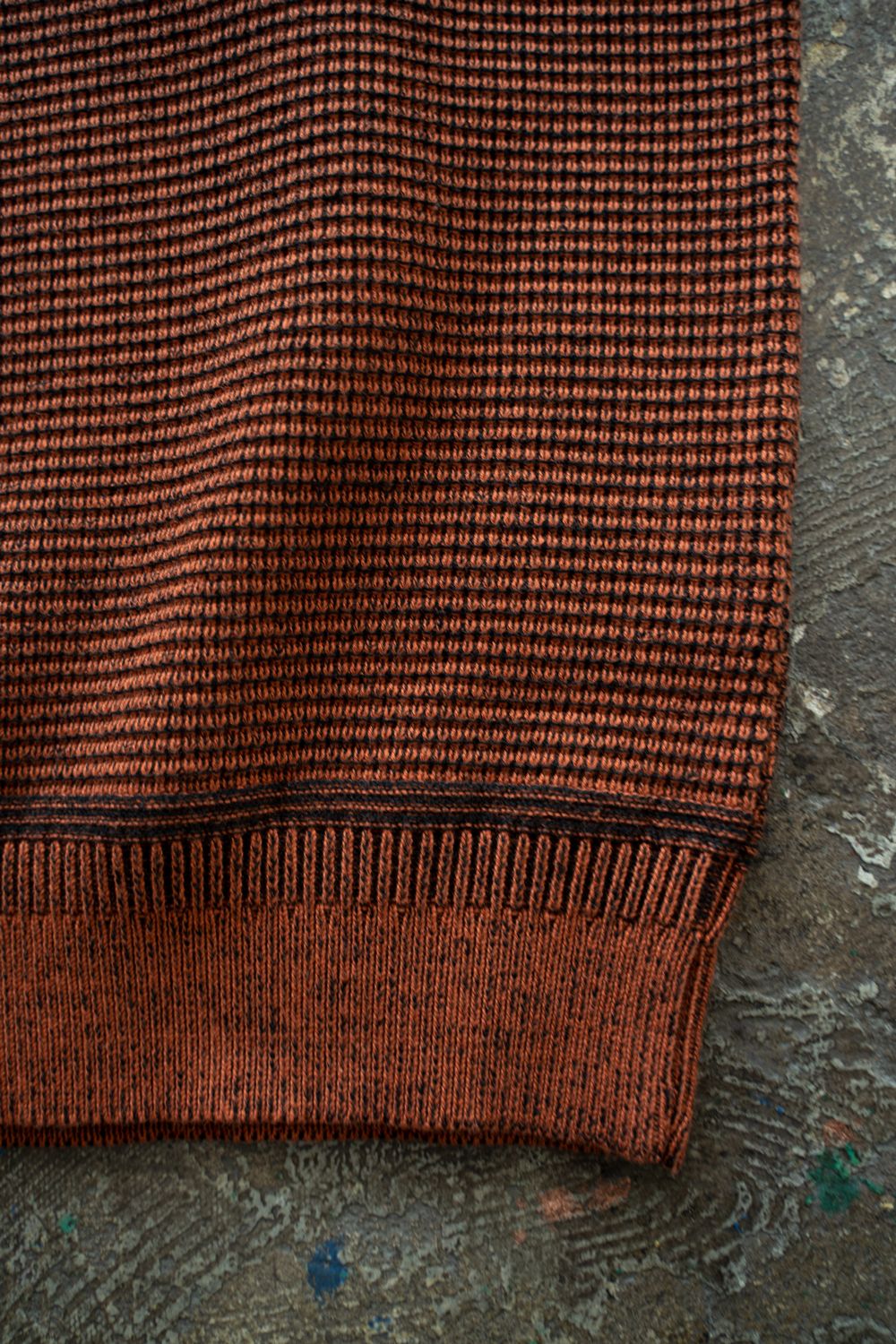 【25AW】Fuyushigure Half Zip Knit(ORANGE)