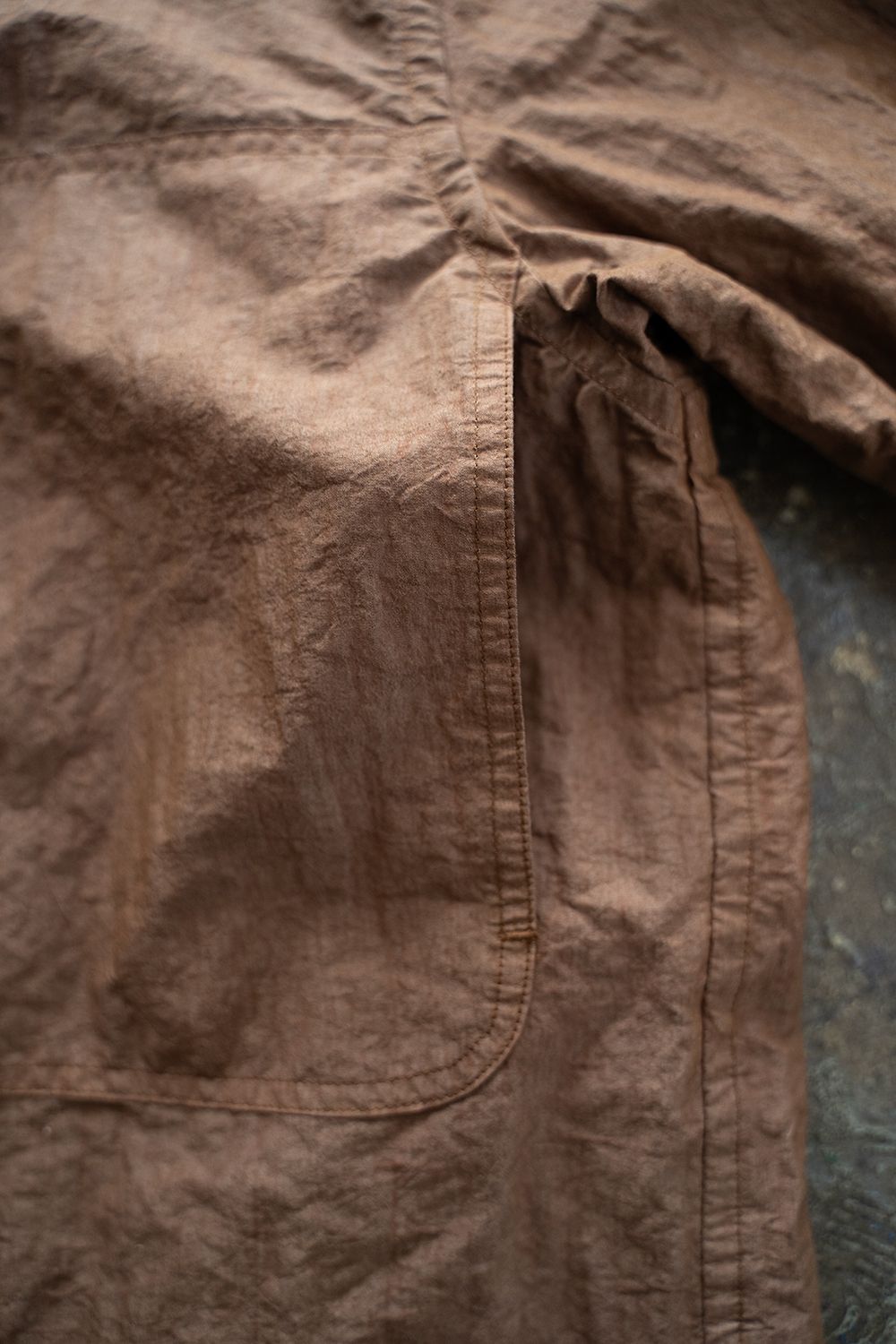 【ラスト1点】【23AW】Big Pocket GD Shirt(RUST)