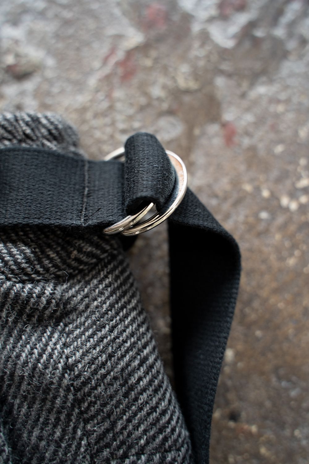 【ラスト1点】【21AW】Hakama Tweed Pants/ハカマツイードパンツ(GRAY)