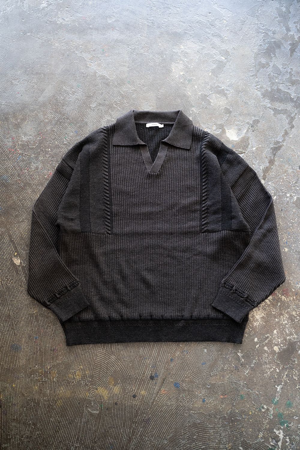 【25AW】Setsuen Skipper Knit(BROWN)