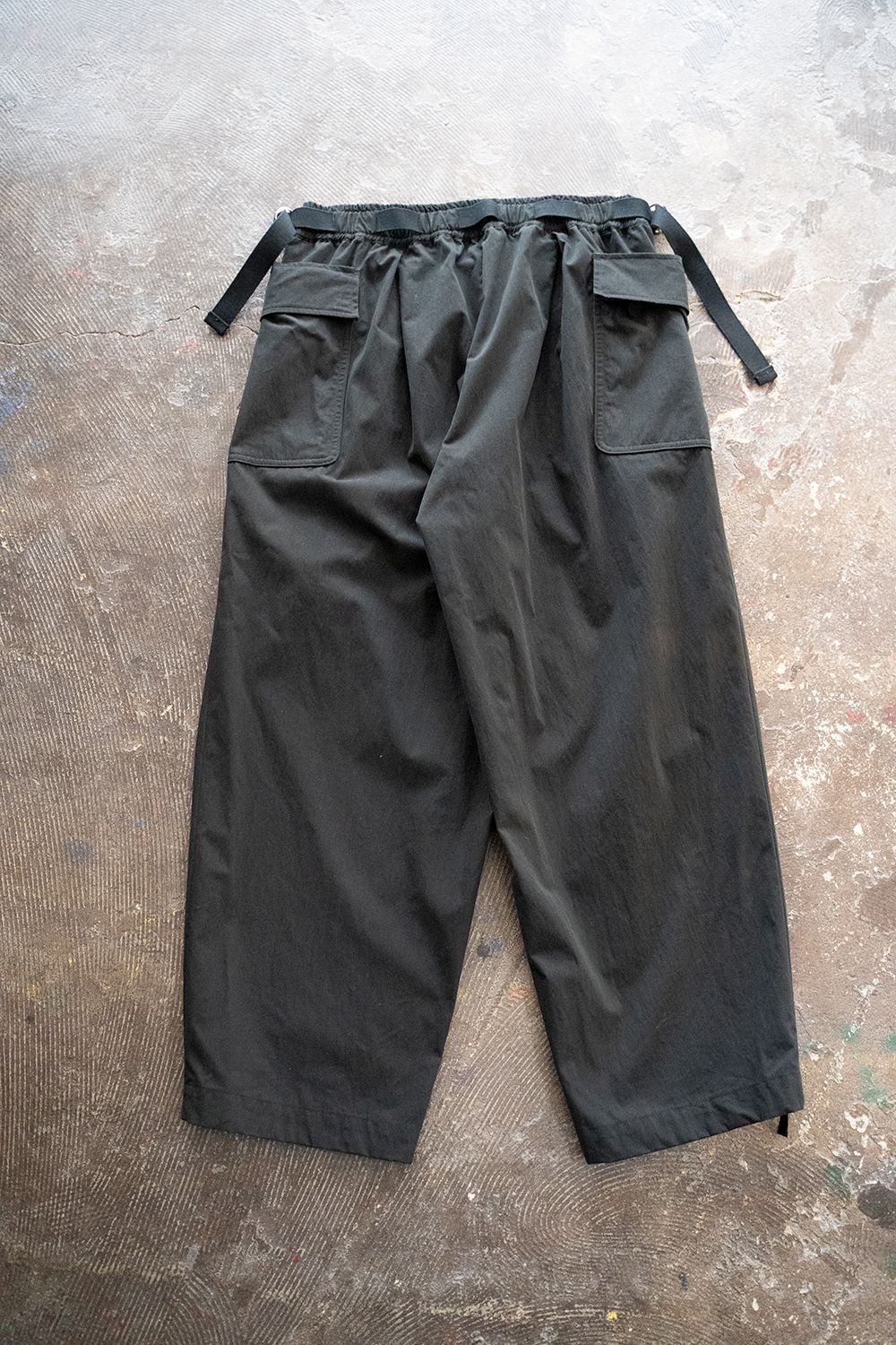 SAYATOMO - 【ラスト1点】【22SS】Mukabaki Cargo Pants/ムカバキカーゴパンツ(KHAKI) | Salty