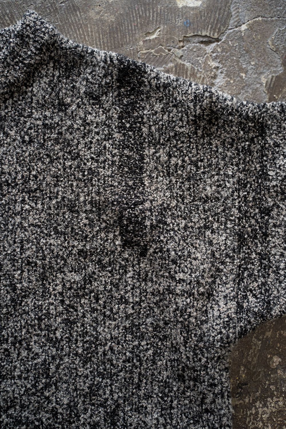 【25AW】Shusetsu Boucle Knit(MIX GRAY)