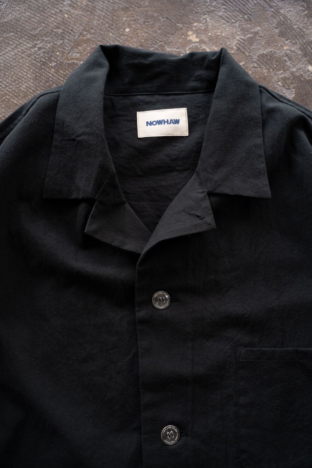 【26SS】"summer jambo"pajama(washed light cotton BLACK)【セットアップ】【ユニセックス】