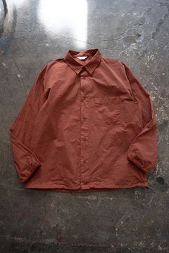 【ラスト1点】【24AW】撥水ナイロンアノラックブルゾン(BRICK)