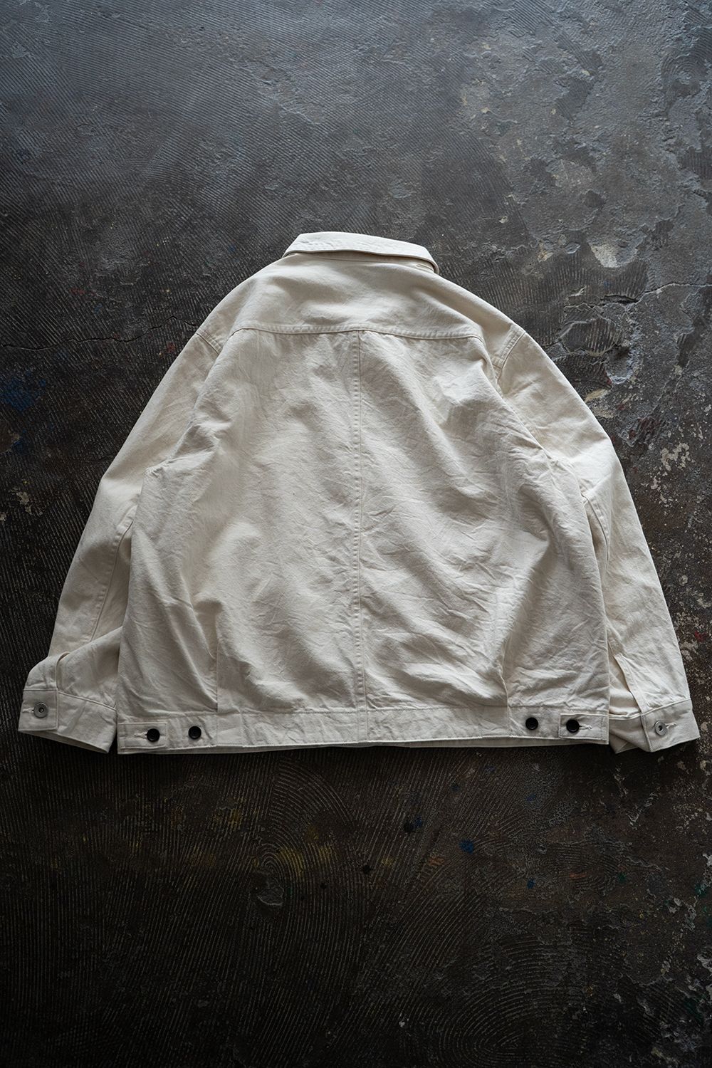【ラスト1点】【25SS】10ozデニムカバーオール(ECRU)