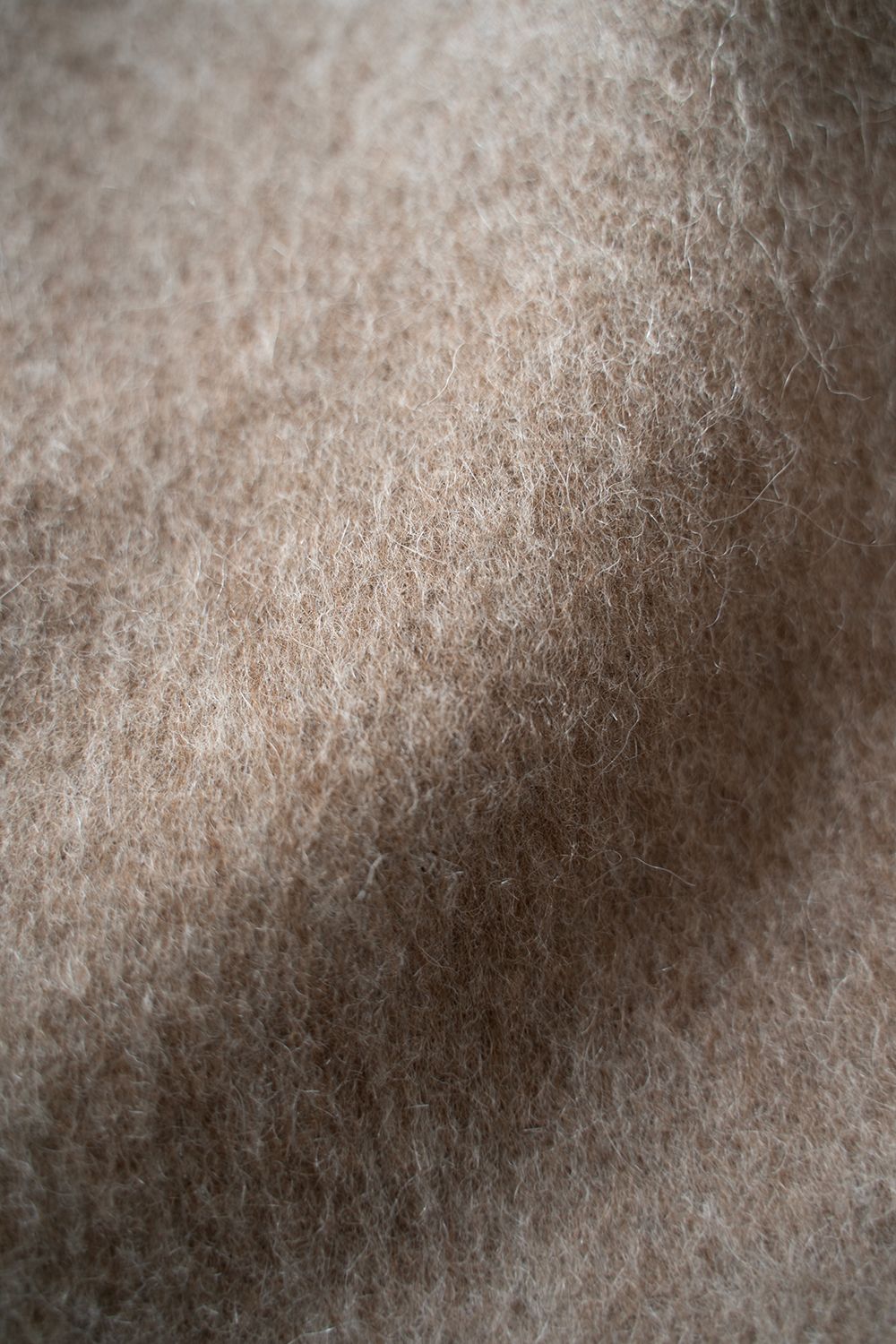 【25AW】Mohair Shaggy Zip Jacket/モヘアシャギージップジャケット(BEIGE)