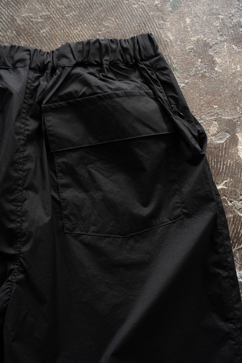 【26SS】ストレッチナイロンハーフパンツ(BLACK)