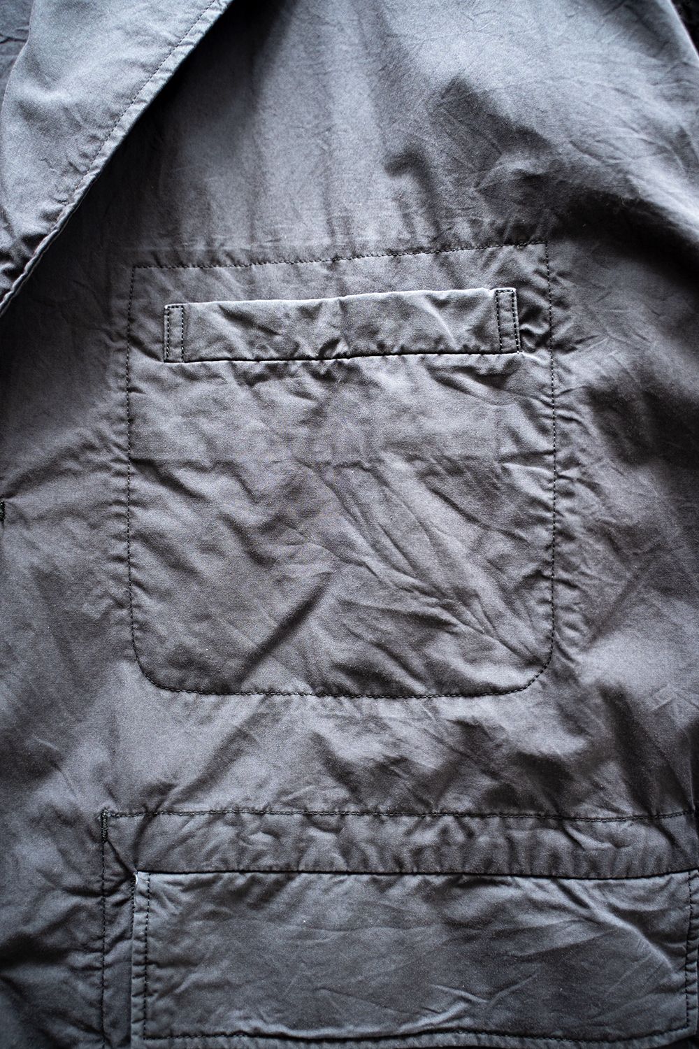 【ラスト1点】【22SS】Reversible 2 Button Jacket(SLATE)