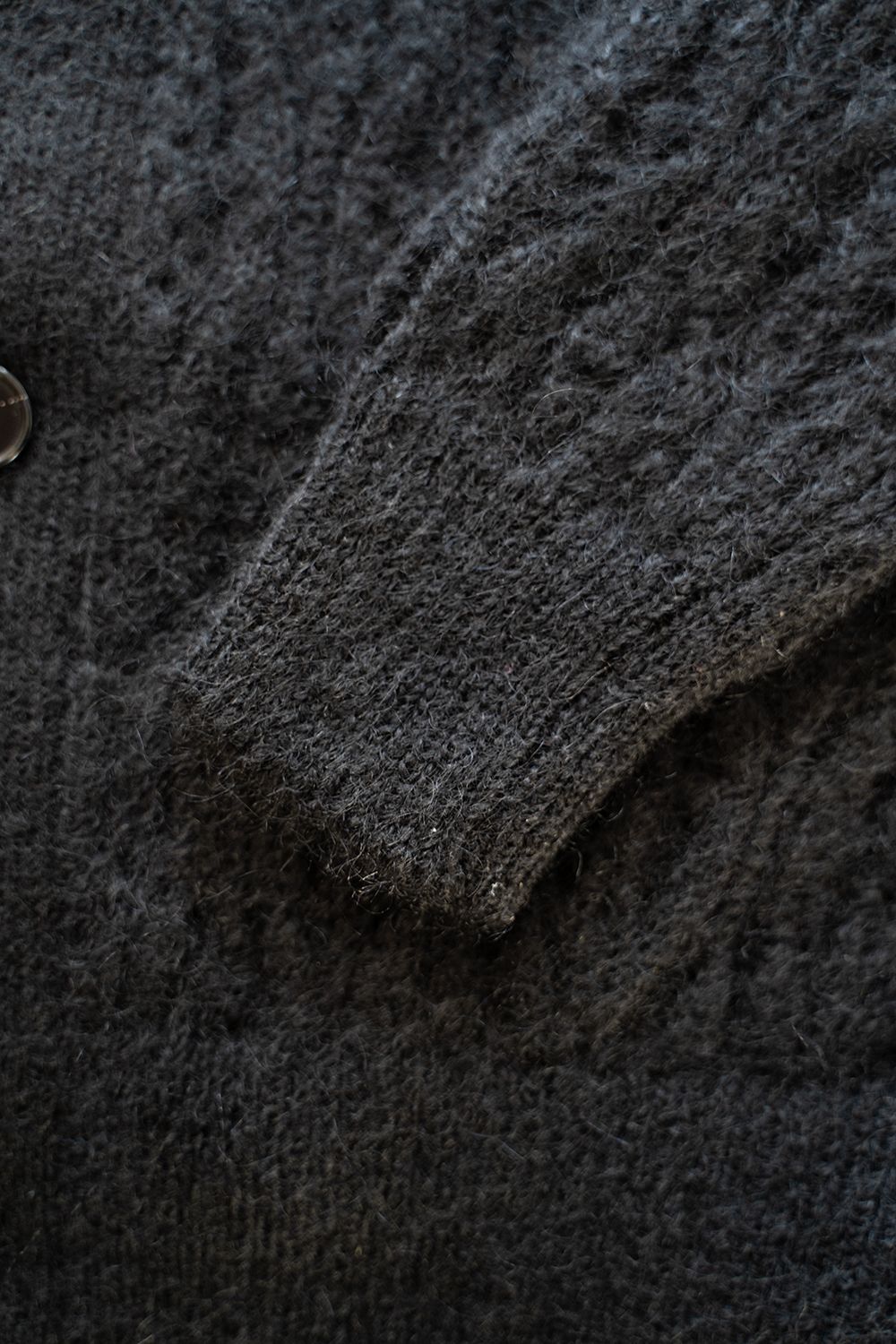 【ラスト1点】【24AW】Melt Cardigan/メルトカーディガン(BLACK)