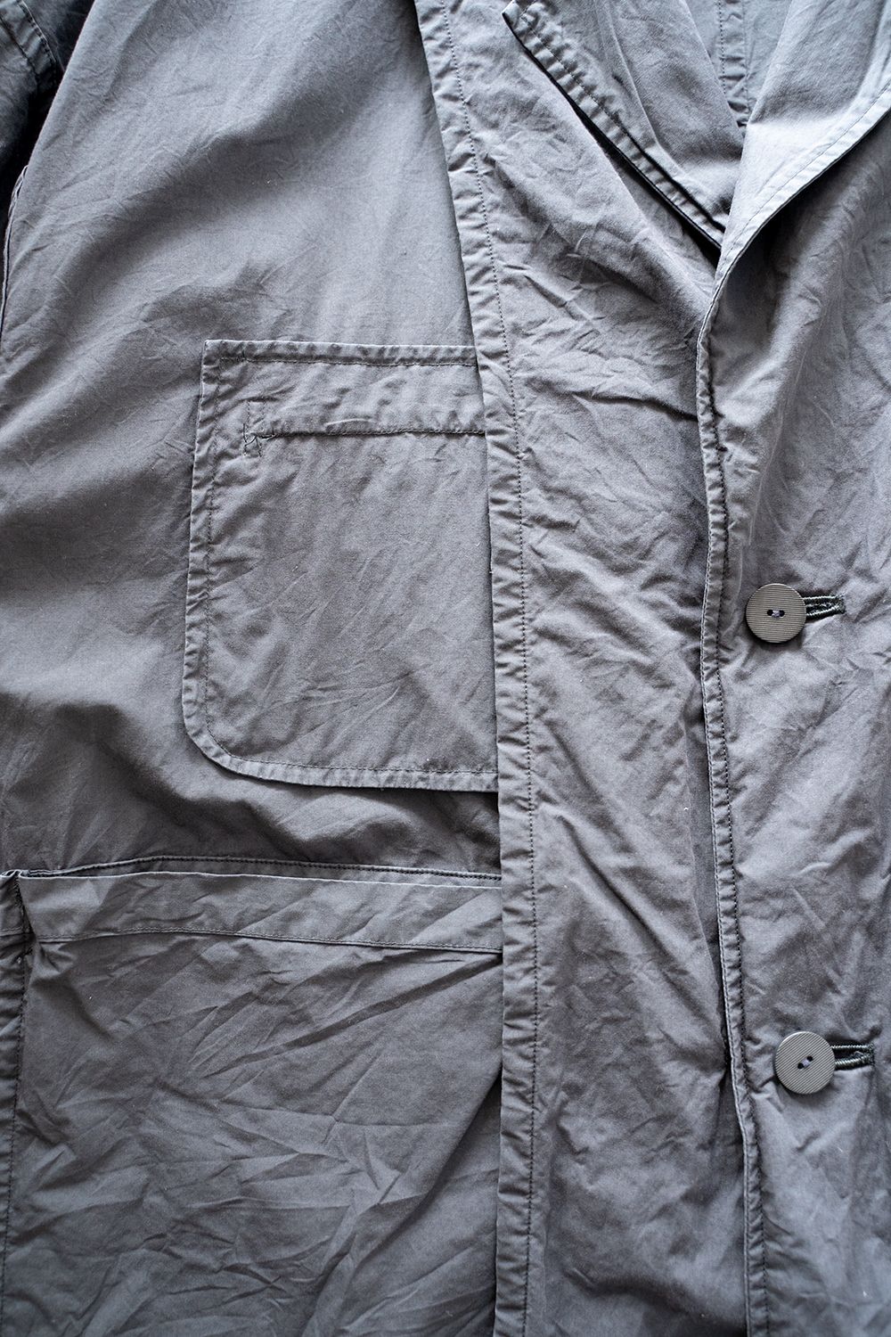 【ラスト1点】【22SS】Reversible 2 Button Jacket(SLATE)
