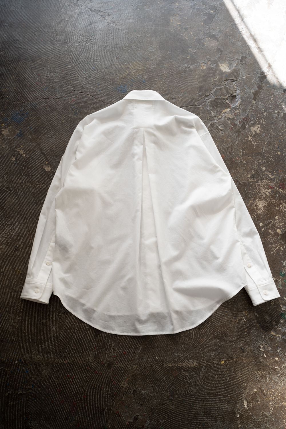 【25AW】Air Lawn L/S Shirt/エアーローンロングスリーブシャツ(WHITE)