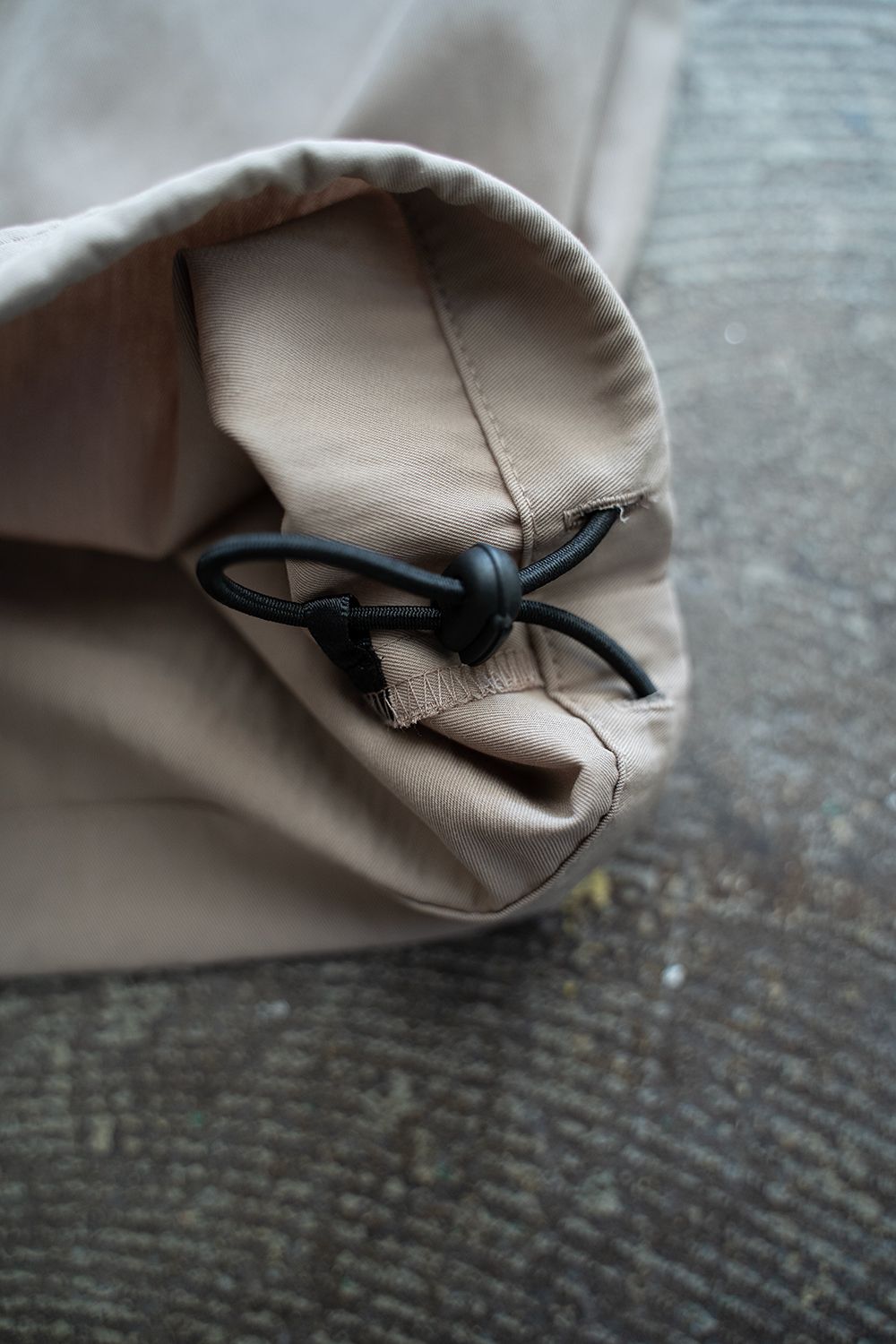 【ラスト1点】2-Tack Cotton-Nylon Military Pants/2タックコットンナイロンミリタリーパンツ(GREIGE)