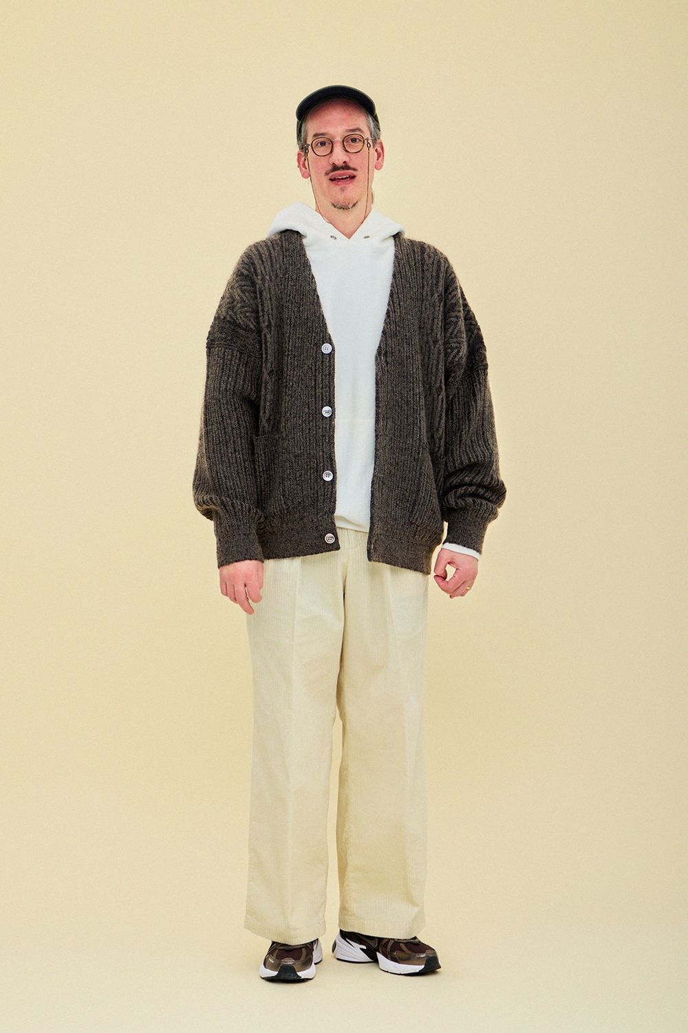 【25AW】Sekkei Mohair Cardigan(BROWN)