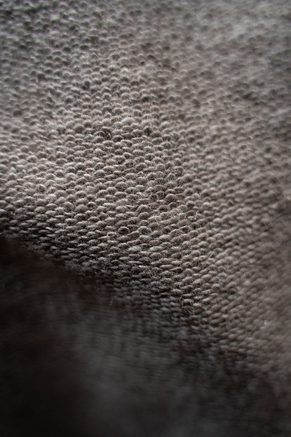【ラスト1点】wool french terry turtle neck sweatshirt/ウールフレンチテリータートルネックスウェットシャツ(TAUPE)