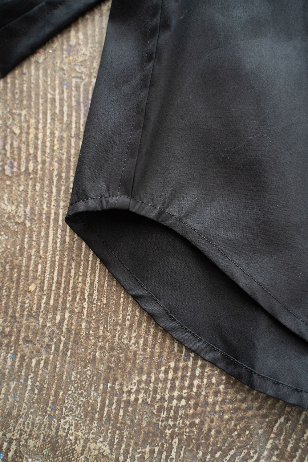 【ラスト1点】【23AW】Soft Broad Shirt/ソフトブロードシャツ(BLACK)