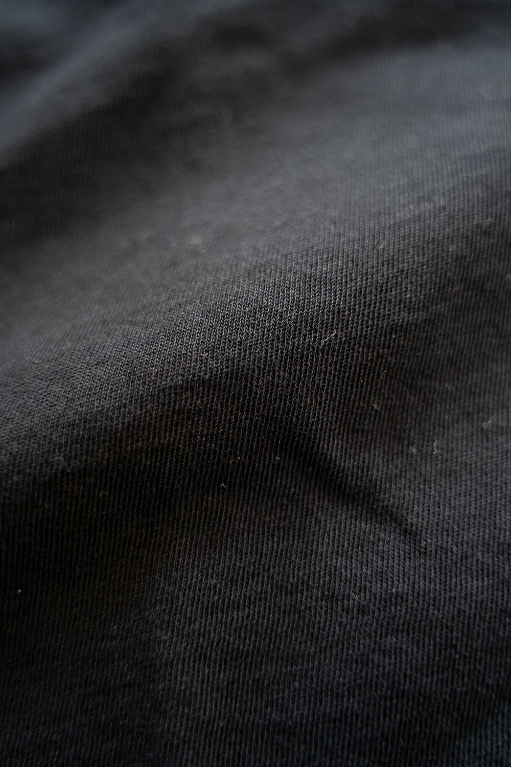 【ラスト1点】Back Shirt Tee/強撚天竺Tシャツ(BLACK)