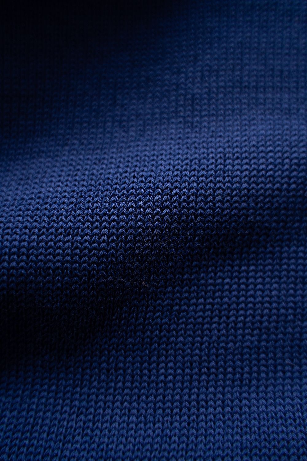 【ラスト1点】【25SS】強撚綿クルーネック10Gニット(ROYAL BLUE)