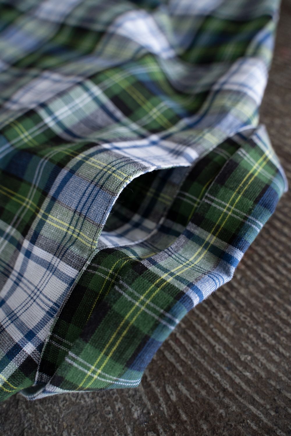 【26SS】"joint(short)"pajama【オールインワン】(MADRAS CHECK)