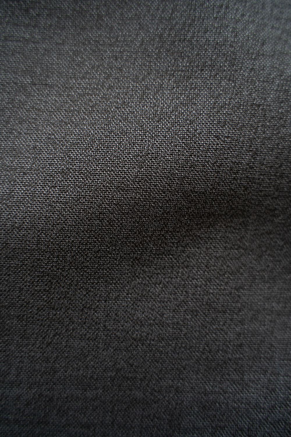 【ラスト1点】【24SS】ウール混オープンカラー半袖シャツ(CHARCOAL)