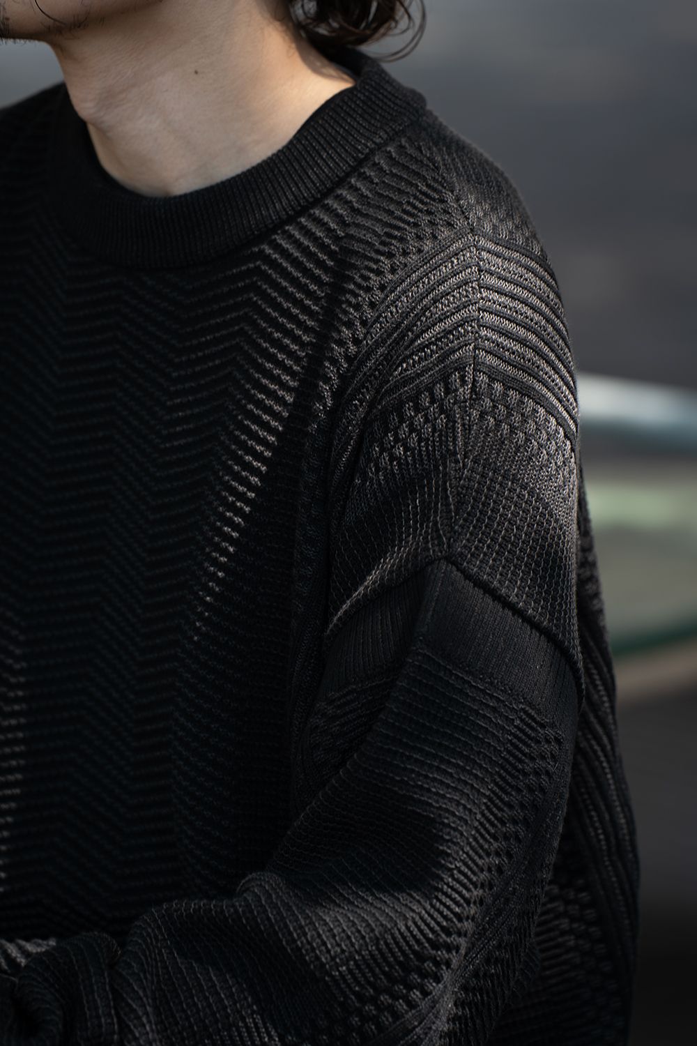 【26AW】Yunagi Knit(BLACK)