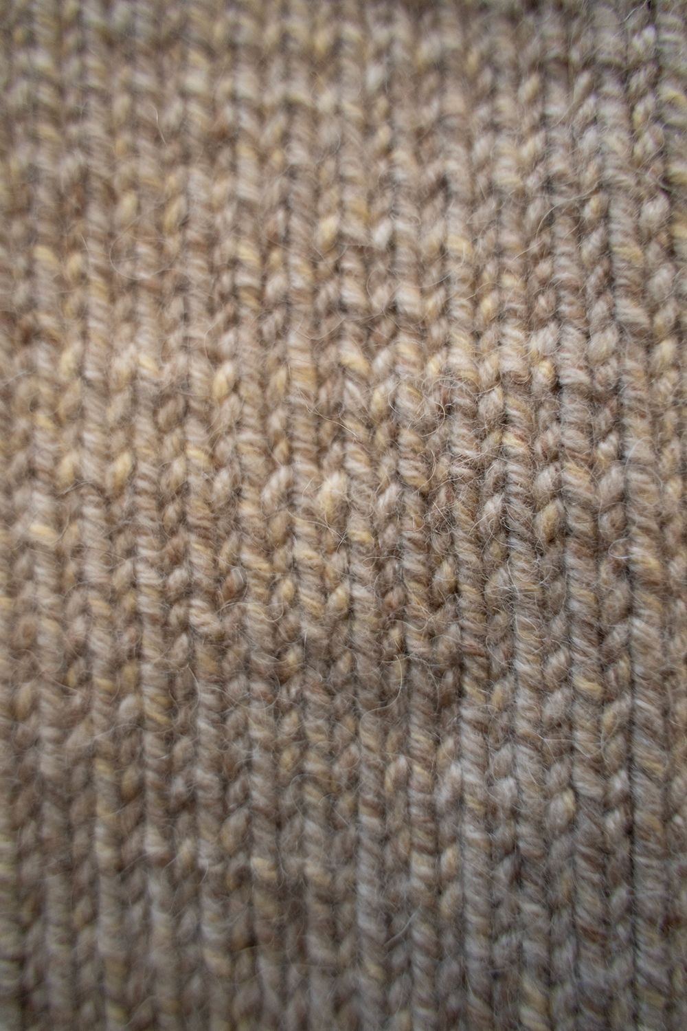 【ラスト1点】camel/cashmere HAND KNITTING cricket sweater(CAMEL)