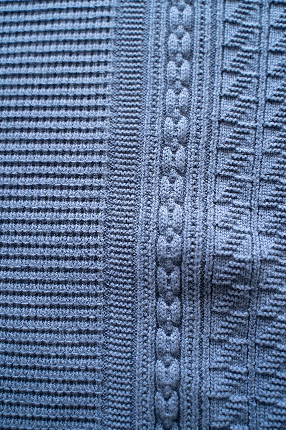 YASHIKI - 【ラスト1点】【22AW】Yukisora Cardigan(SMALT BLUE) | Salty