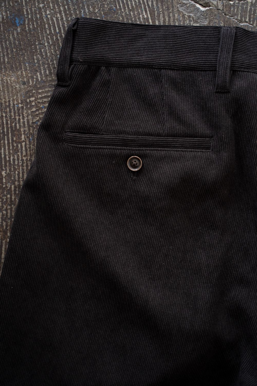 【26AW】2-Tack Corduroy Baggy Trousers/2タックコーデュロイバギートラウザーズ(BROWN)
