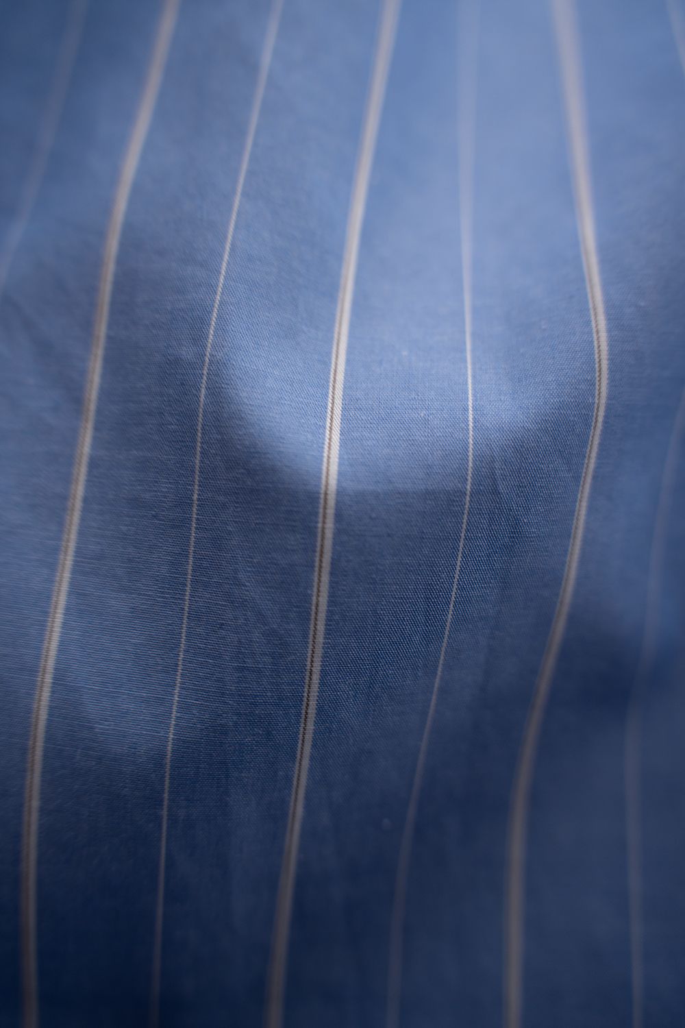 【26SS】ブロードレギュラーカラーシャツ(BLUE STRIPE)