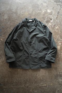 【ラスト1点】【25SS】ガーメントダイ2Bジャケット(GREEN CHARCOAL)