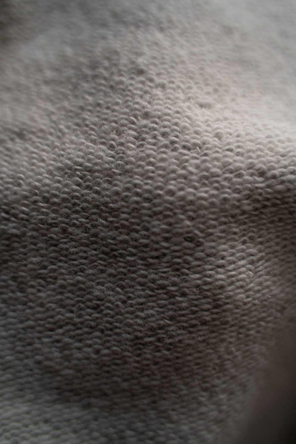 【ラスト1点】wool french terry turtle neck sweatshirt/ウールフレンチテリータートルネックスウェットシャツ(LIGHT GRAY)