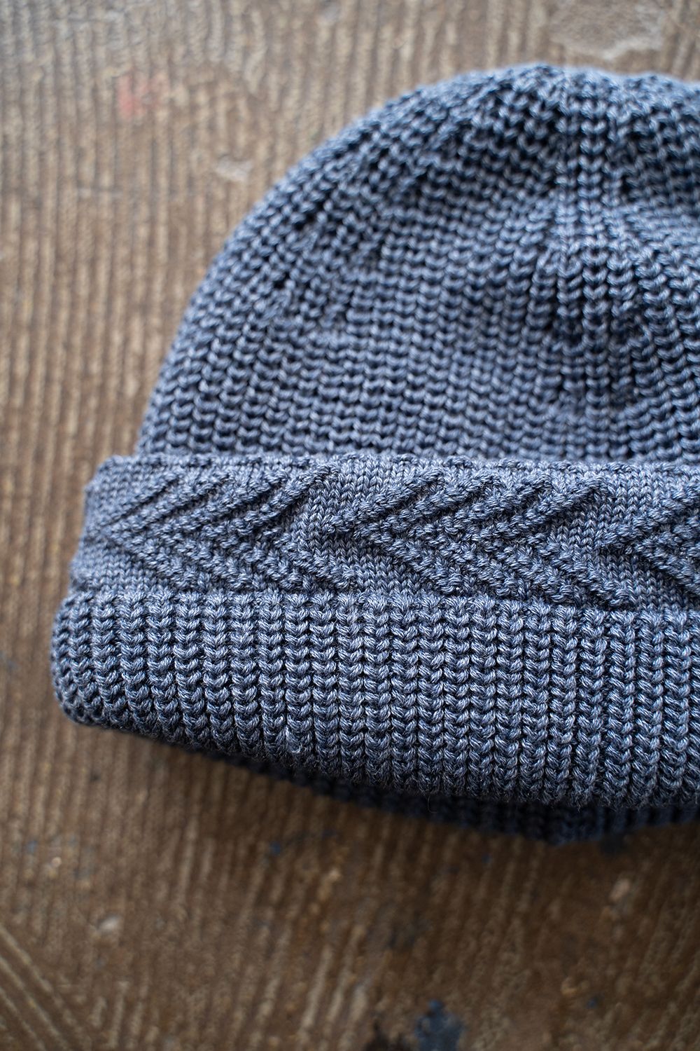【23SS】Yagasuri Knit Cap(NAVY)