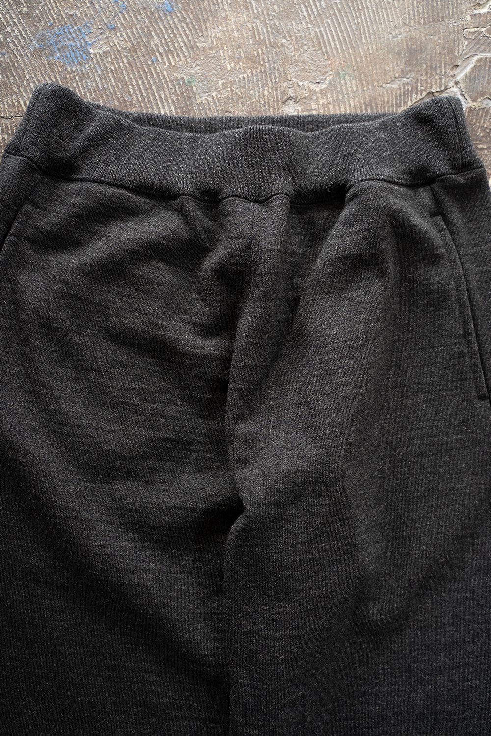 【ラスト1点】wool french terry truck pants/ウールフレンチテリートラックパンツ(CHARCOAL)