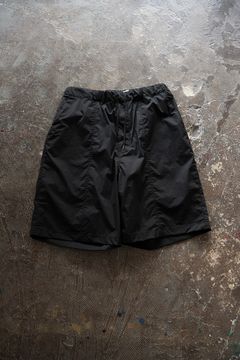 【26SS】ストレッチナイロンハーフパンツ(BLACK)