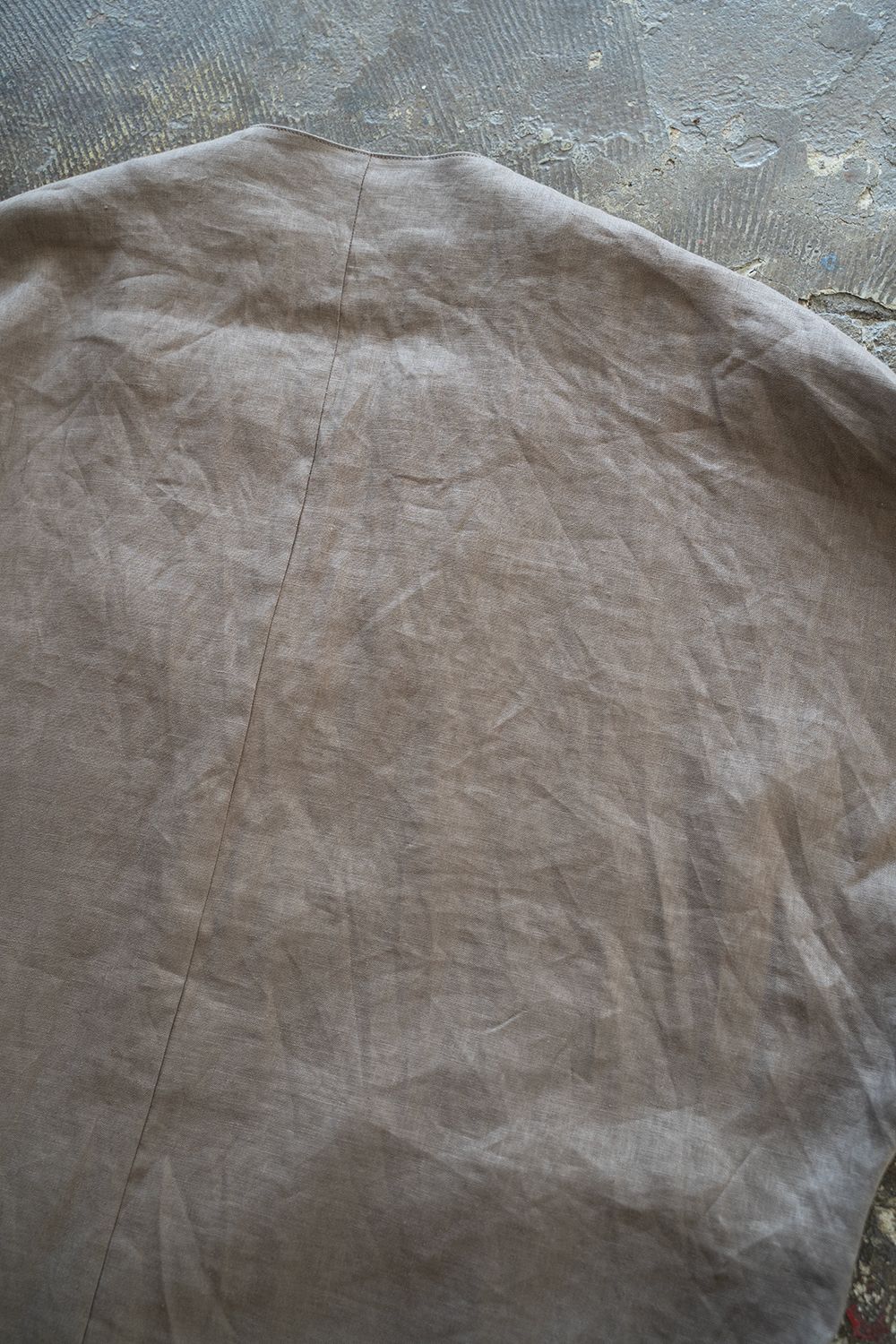 STILL BY HAND - 【ラスト1点】【23SS】リネンノーカラー STILL BY HAND - 【ラスト1点】【23SS】リネンノーカラー