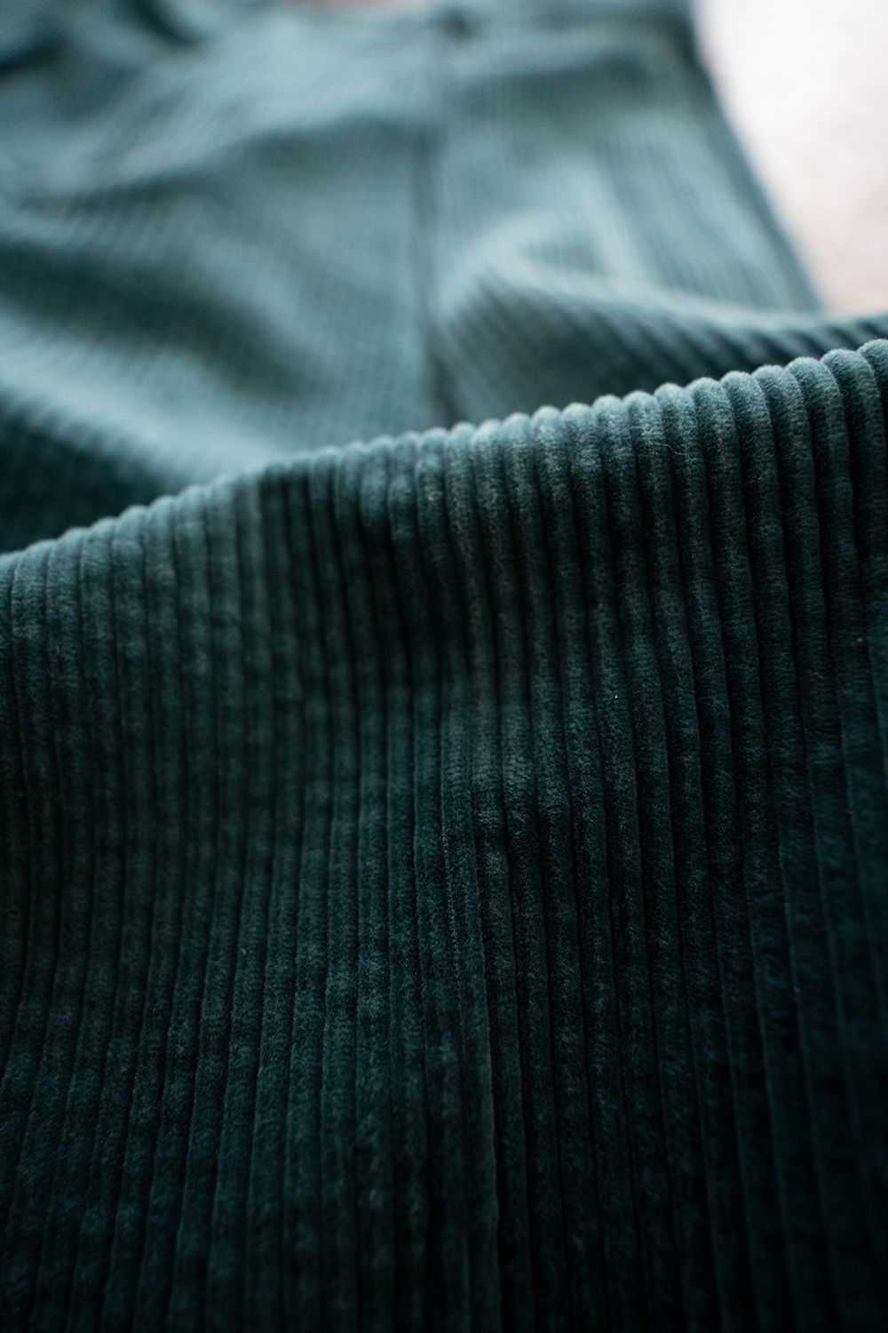 【ラスト1点】【20AW】Seersucker Cord Tuck Pants/シアサッカーコーデュロイタックパンツ(GREEN)
