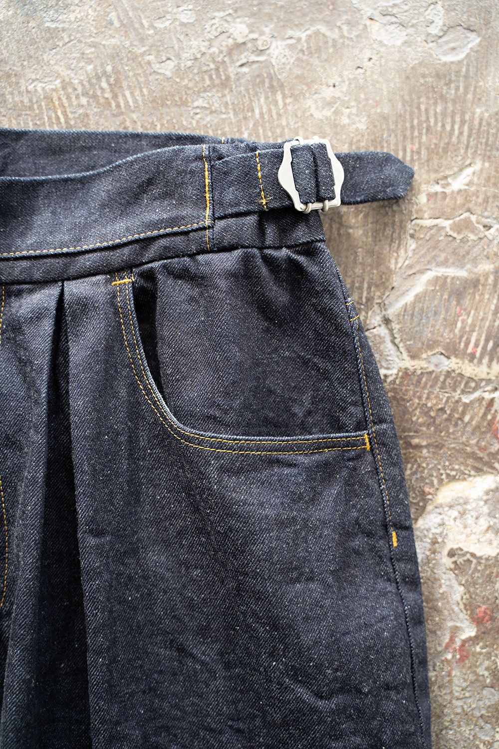 【ラスト1点】【23SS】2-Tack Denim Pants/2タックデニムパンツ(INDIGO BLUE)