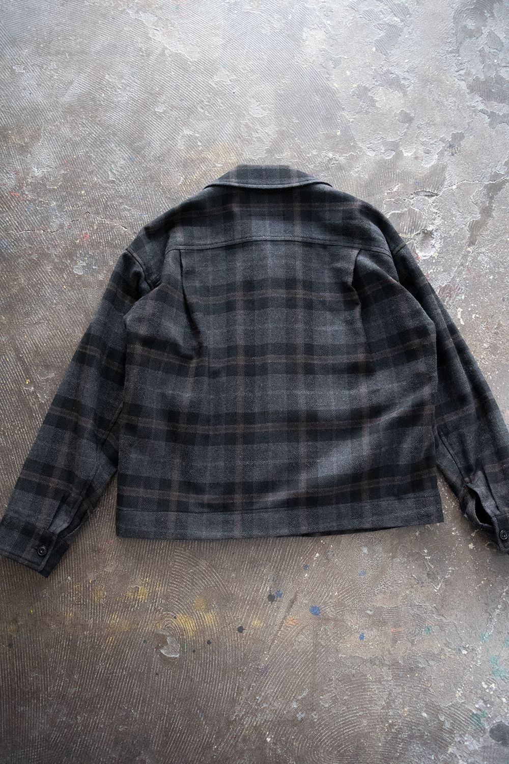 【ラスト1点】【20AW】C/W Plaid Short BZ(BROWN)