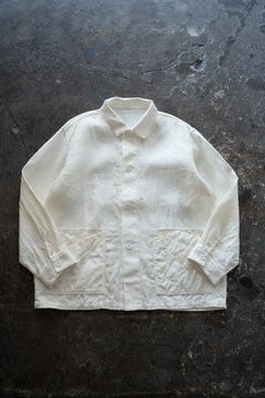 和紙大麻ジャケット(白)