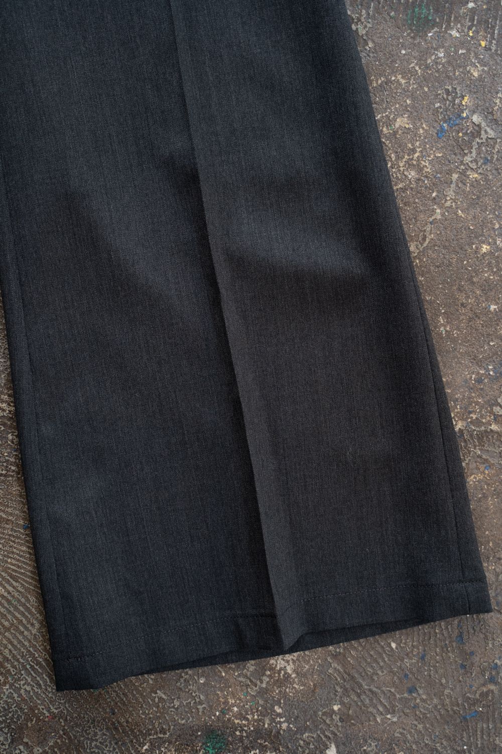 【26AW】Fluid Flare Pants/フルーイドフレアパンツ(GRAY)