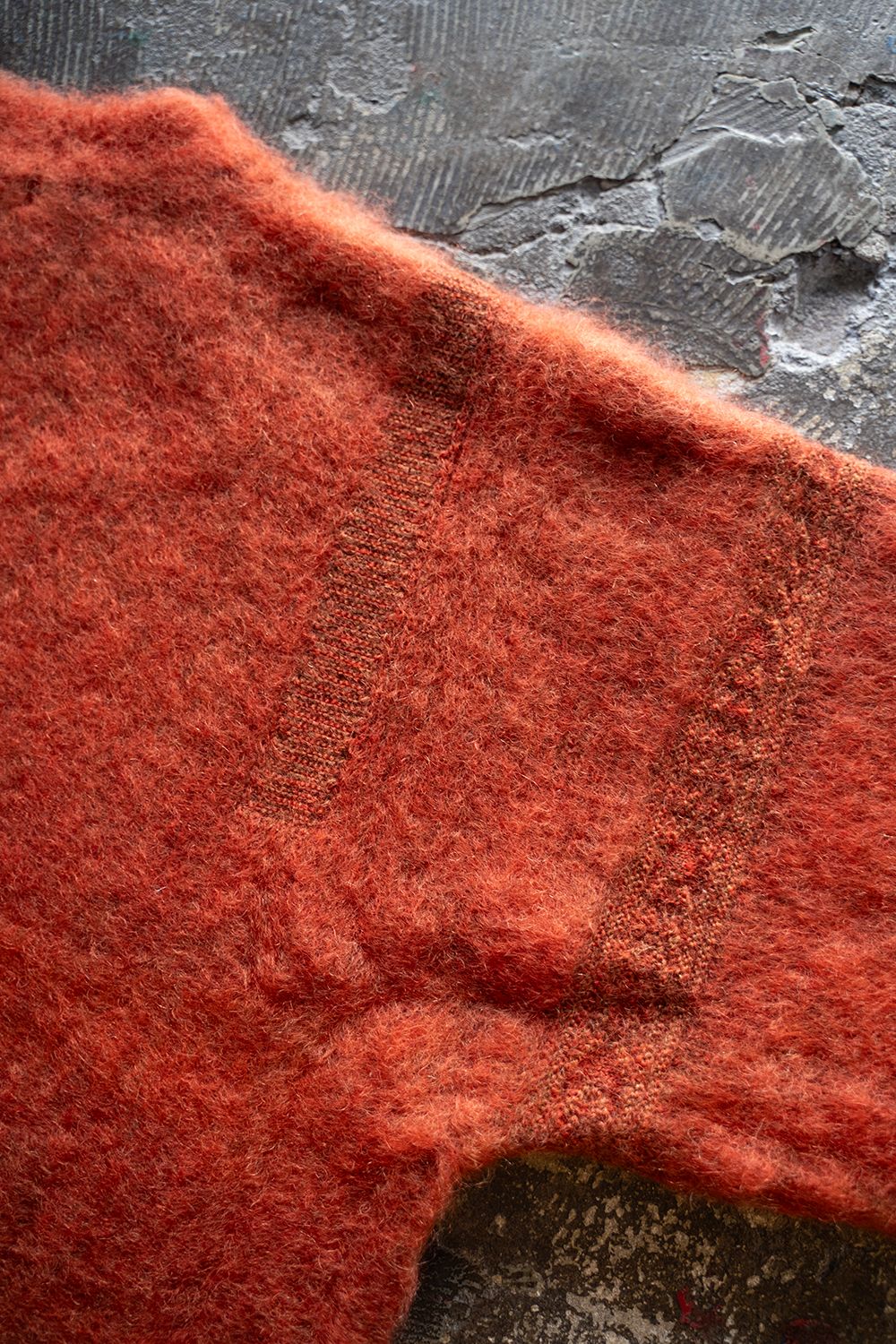 【ラスト1点】【24AW】Akane Mohair Knit(ORANGE)