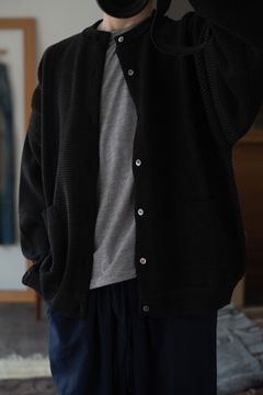 【26AW】Shinryo Cardigan(BLACK)