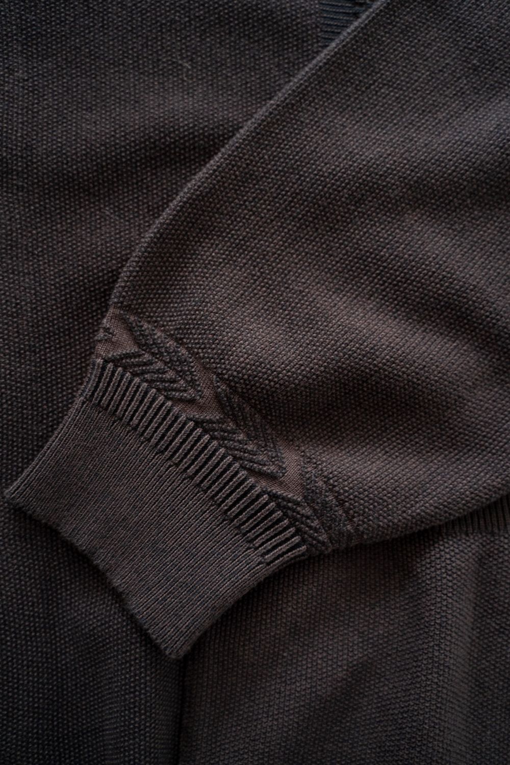 【26SS】Kokuu Collar Cardigan(BROWN)