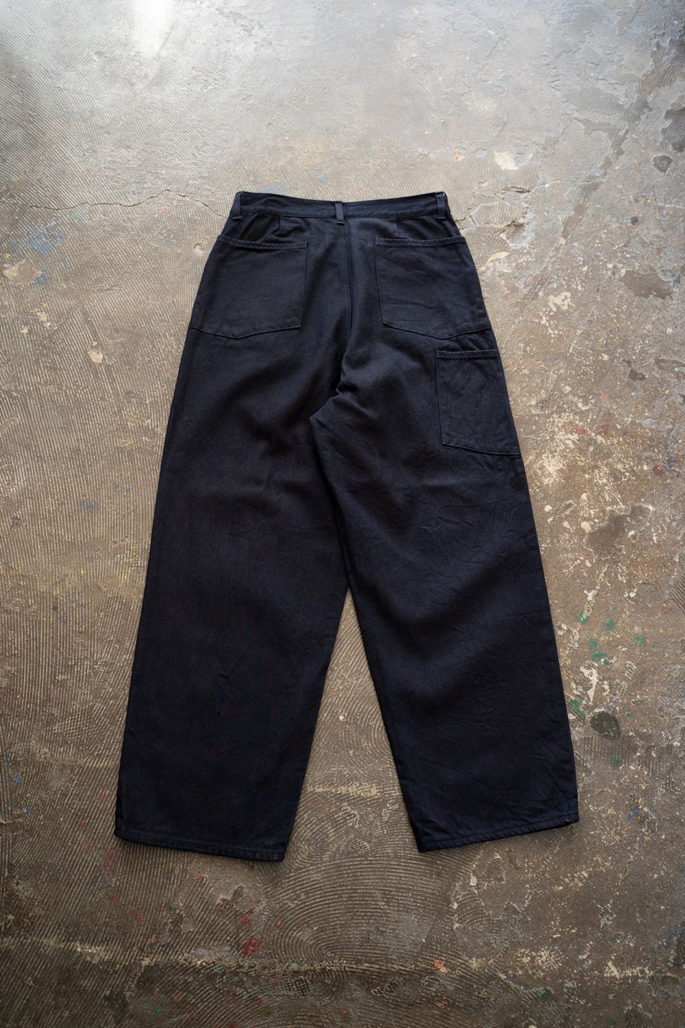 【25AW】12ozデニムワンタックパンツ(DARK NAVY)