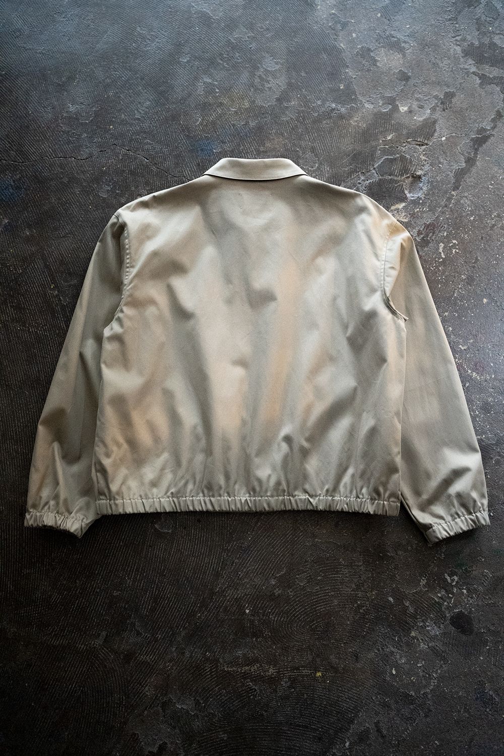 【ラスト1点】【22SS】スビンコットンギャバジンスイングトップ(SAND BEIGE)