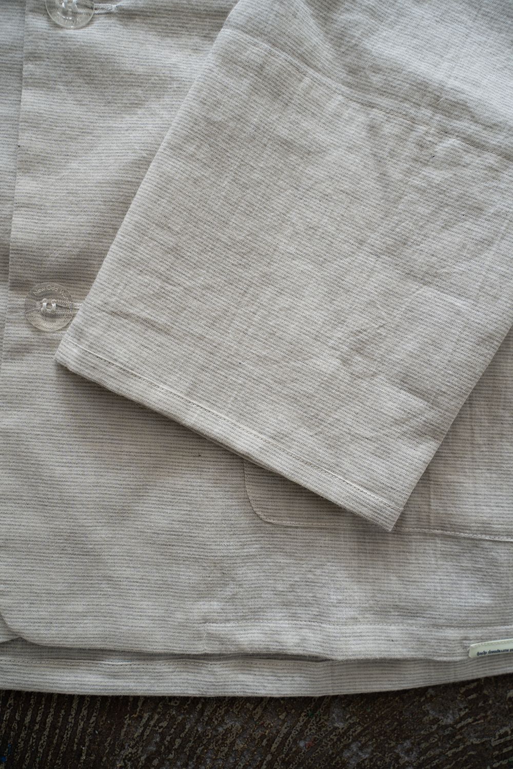 【ラスト1点】【23SS】"day"パジャマ【セットアップ】(LIGHT GRAY)