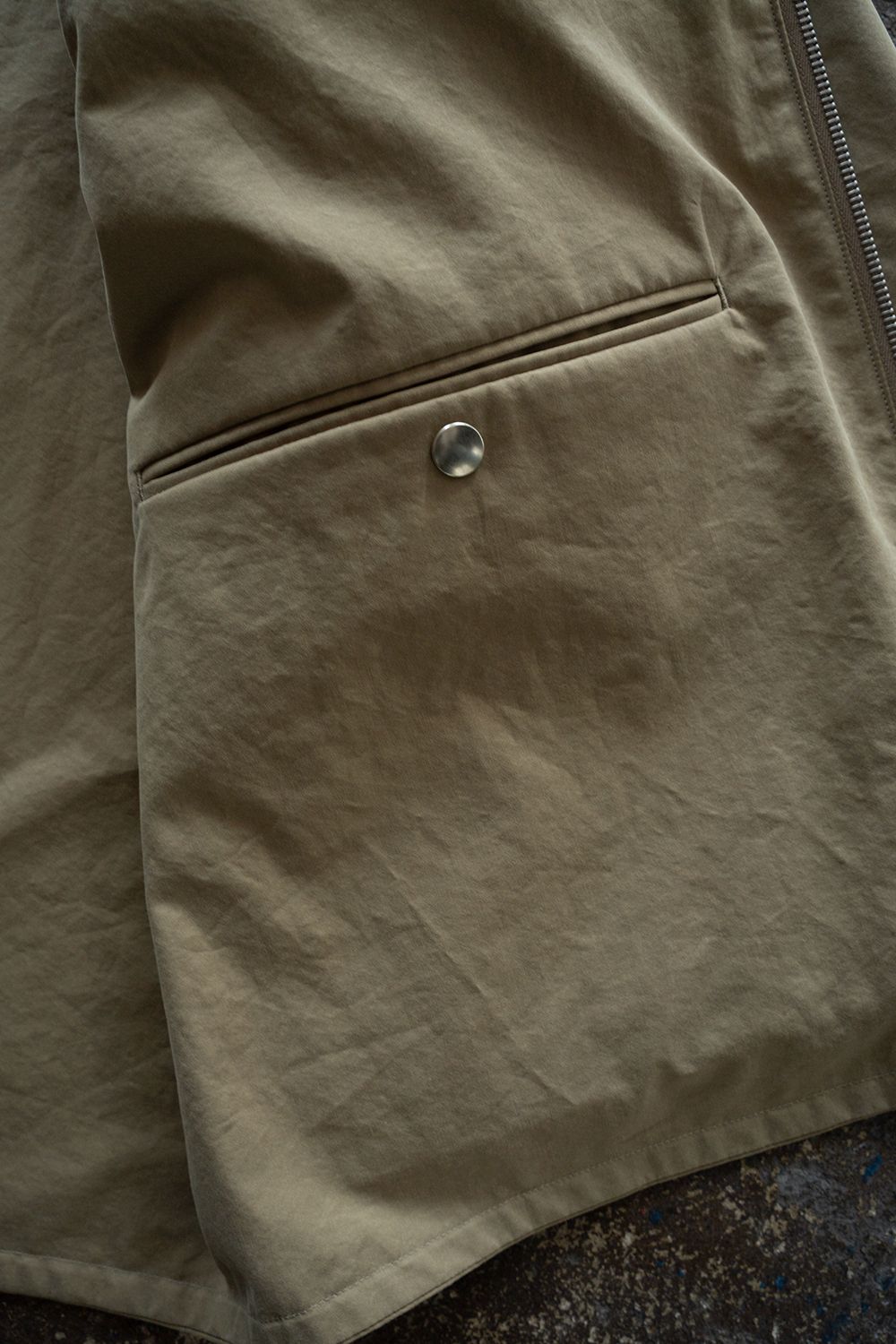 【ラスト1点】【26AW】Cotton Twill Half Coat(BEIGE)