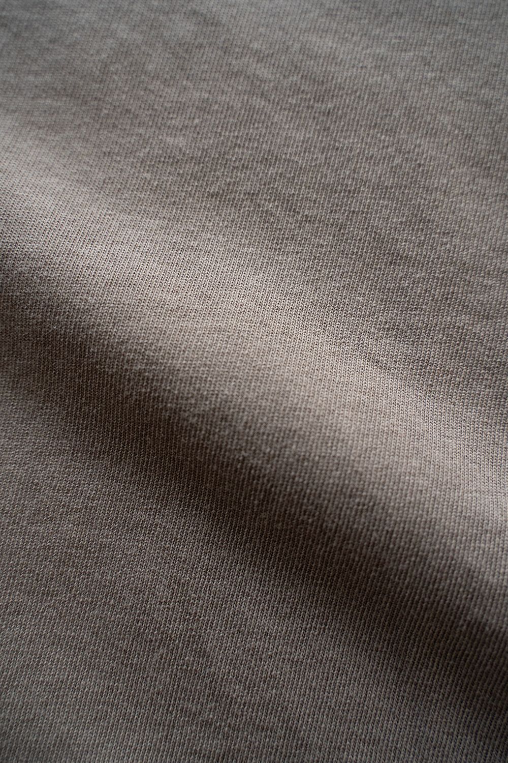 【ラスト1点】【25SS】強撚コットンポロカットソー(MOCHA BEIGE)