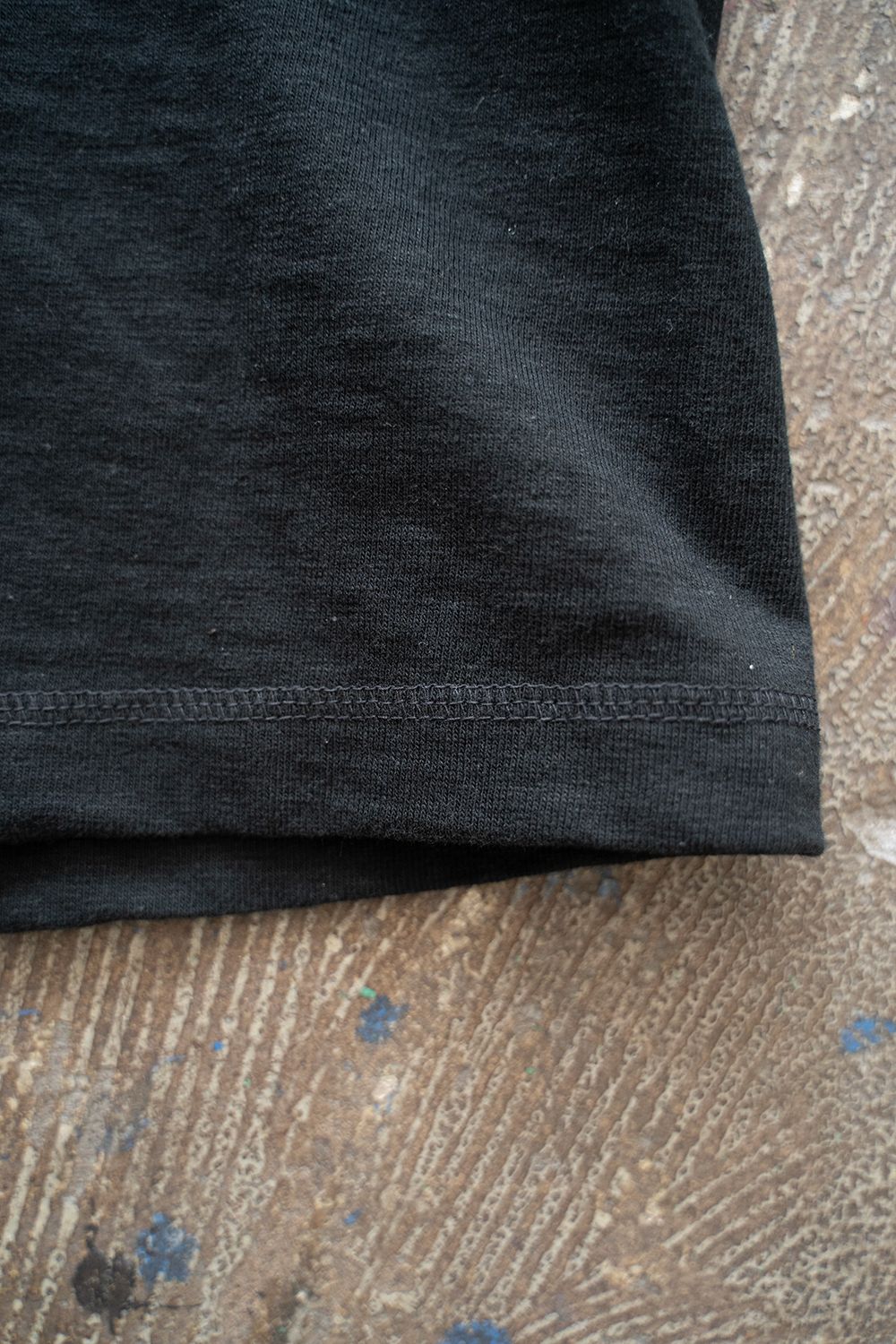 【ラスト1点】【24SS】Vintage Wide Crop P/O/ヴィンテージワイドクロッププルオーバー(BLACK)
