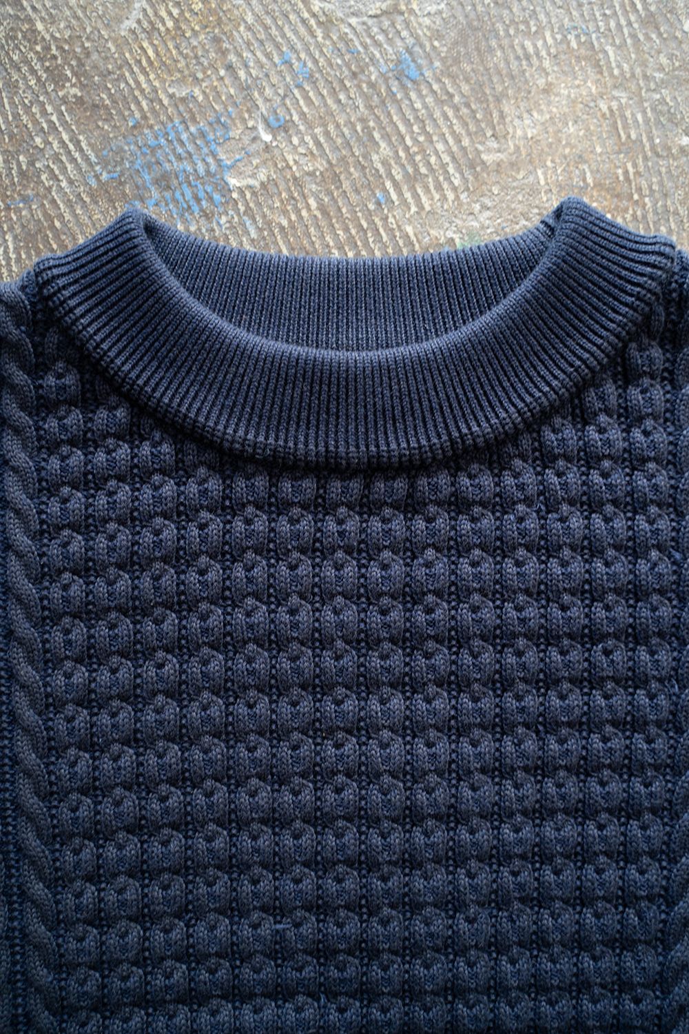 19AW】Yashiki Yukitsuri Knit(NAVY)-