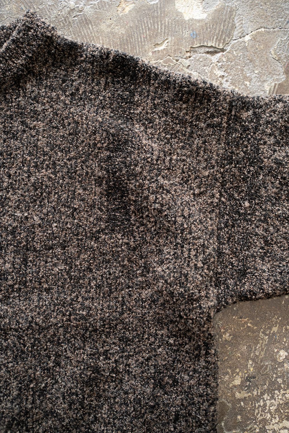 【25AW】Shusetsu Boucle Knit(BROWN)